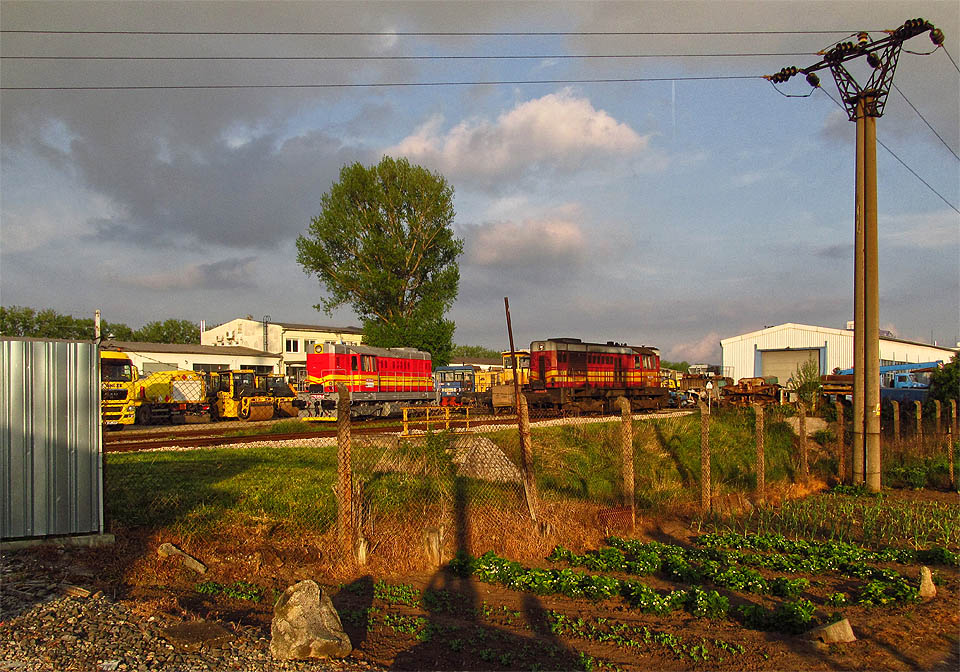 V areálu Železničního stavitelství je možné spatřit zajímavá drážní vozidla a stroje, která jinde v Brně člověk neuvidí.