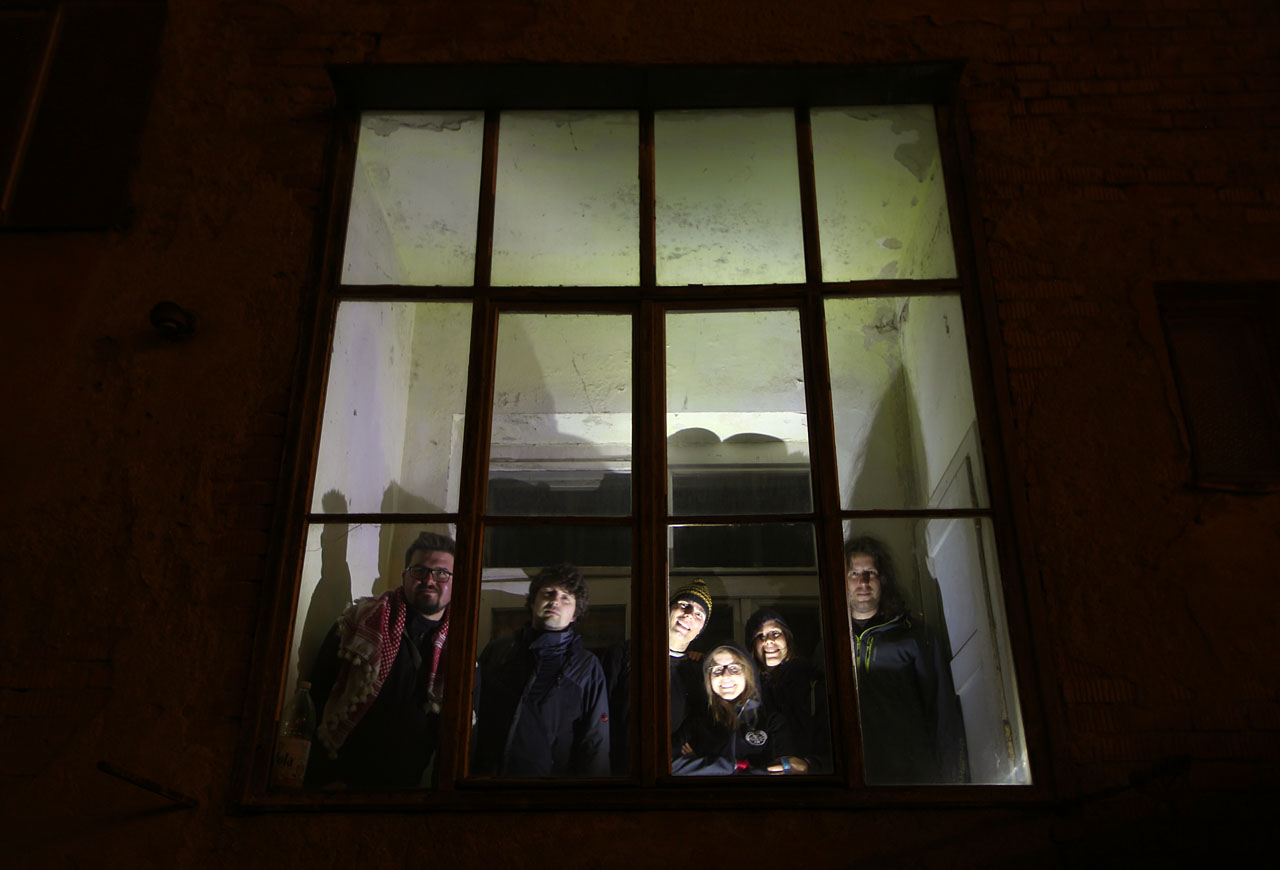 Tak akorát na společnou fotku průzkumníků z Druhého Brna.