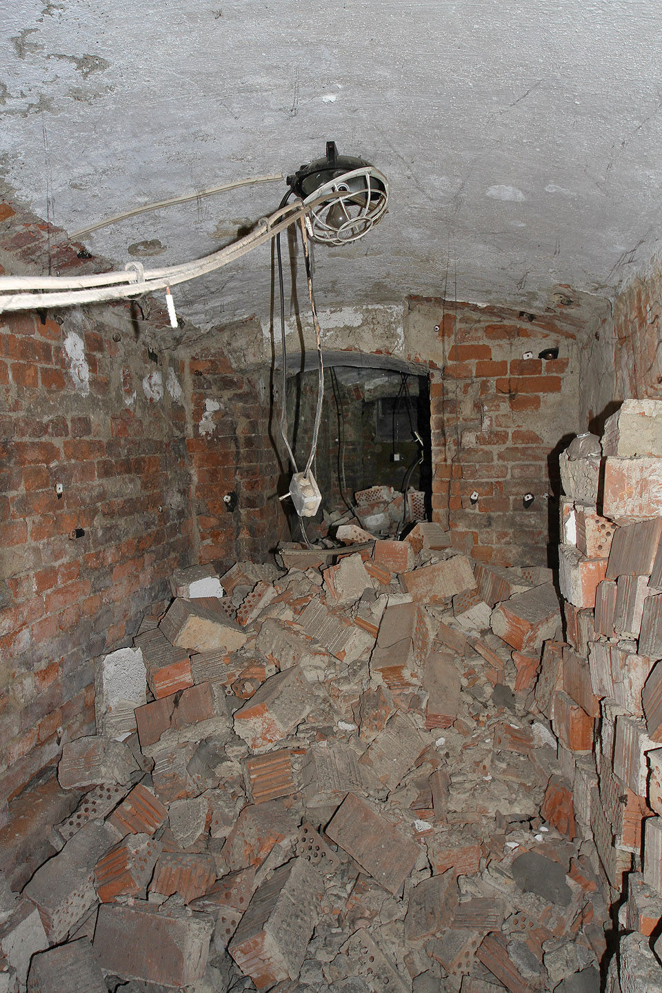 Přesto, že se dům nacházel v blízkosti Svrateckého náhonu, byl podsklepen cihlovými klenutými sklepy pro skladování uhlí a potravin.