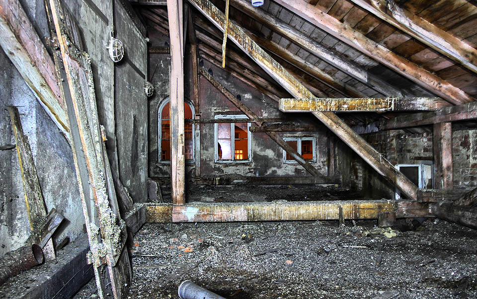 Půda domu se pomalu ale jistě stává rozsáhlým skladištěm guana. Nový majitel jistě vydělá kromě nájmů také na těžbě fosforu.