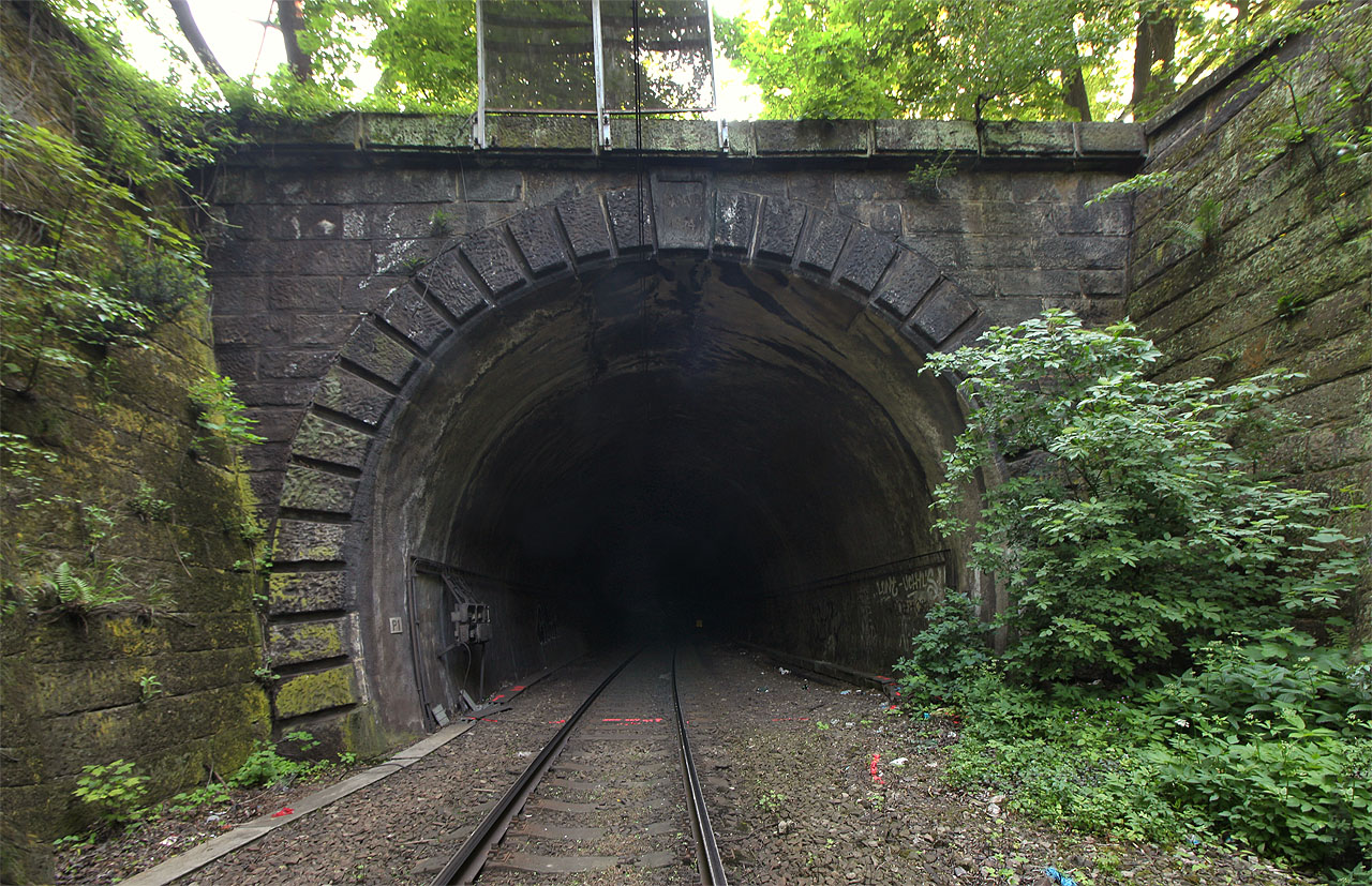 Děčínský tunel.