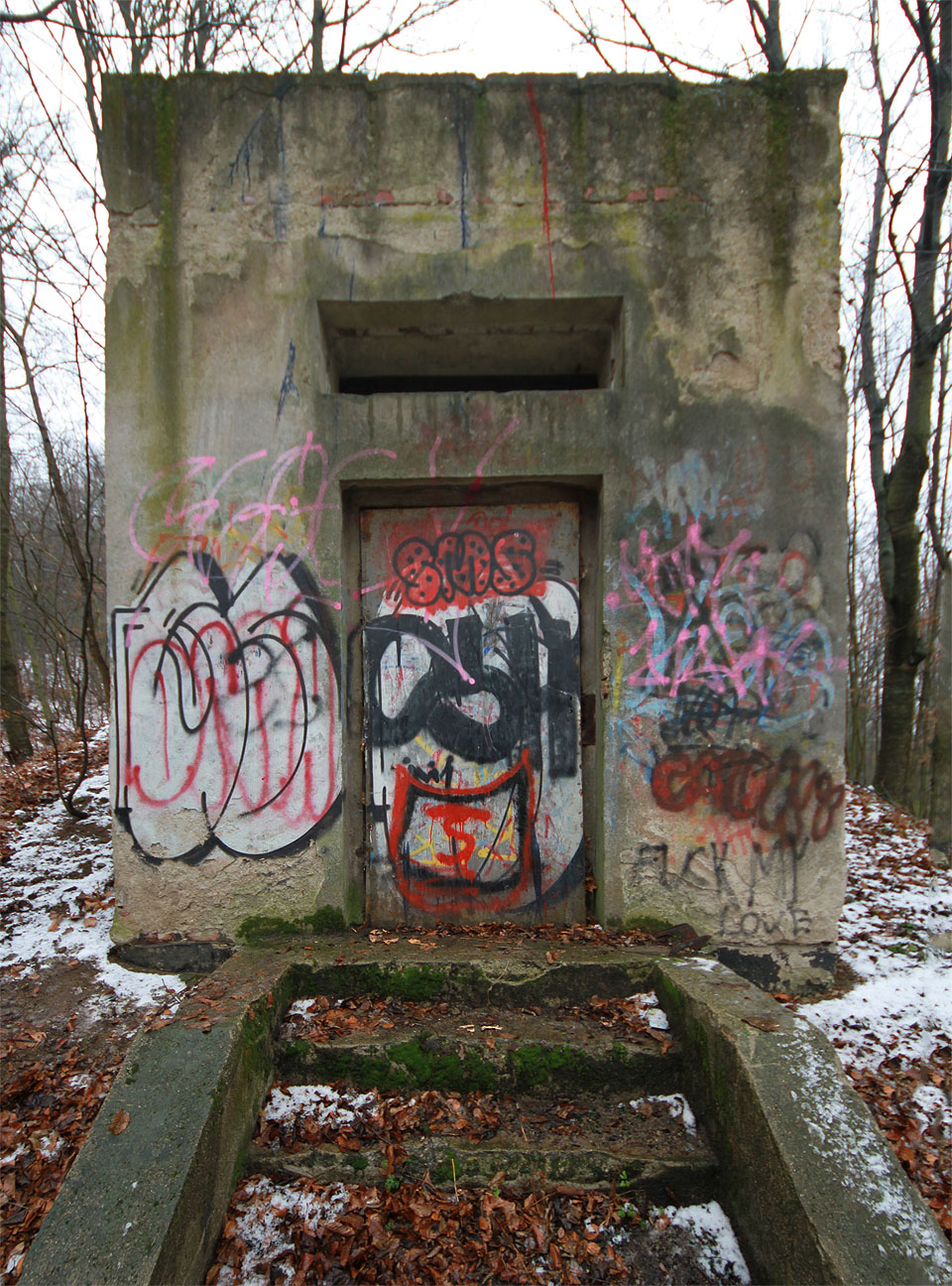 Prostředí města Adamova není zrovna ideálním pro zachování nedotčeného stavu historických staveb. Vodojem se opakovaně stává terčem místních vandalů.