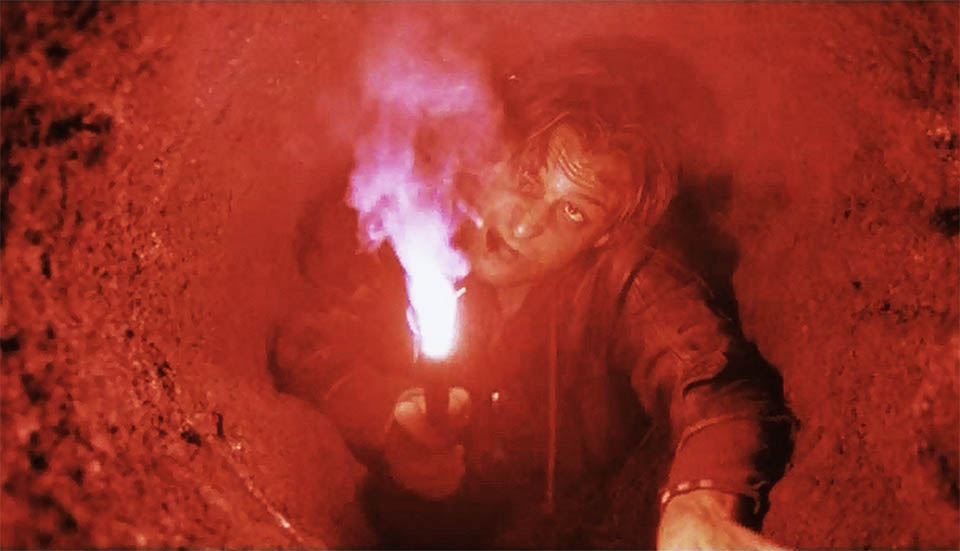 Člověk si tu, zvláště, když leze sám, připadá tak trochu jako Bulcsú ze známého filmu Revizoři (Kontroll).