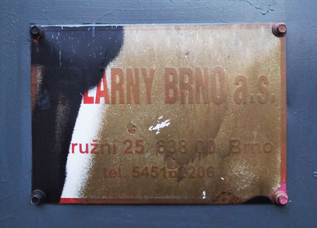 Vzácný důkaz, že tunel je zamýšlenou součástí brněnské teplárenské sítě.