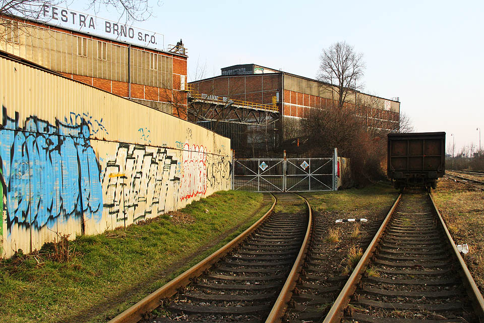 V roce 2015 byla vlečka do Královopolské strojírny slabě, ale pravidelně využívána.