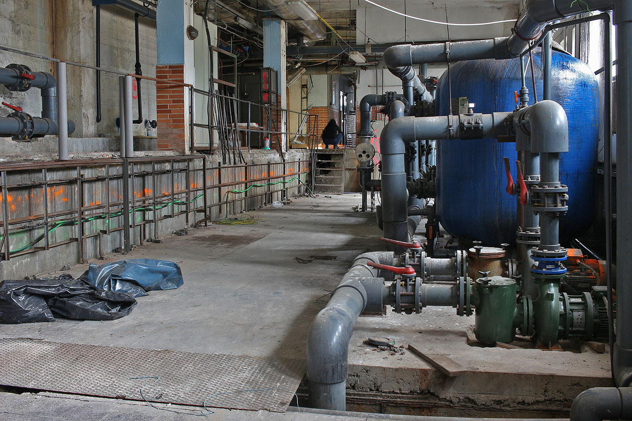 Do zázemí úpravny vody a kotelny jsme se chtěli vždycky podívat. Jen jsme o tom tehdy nevěděli!