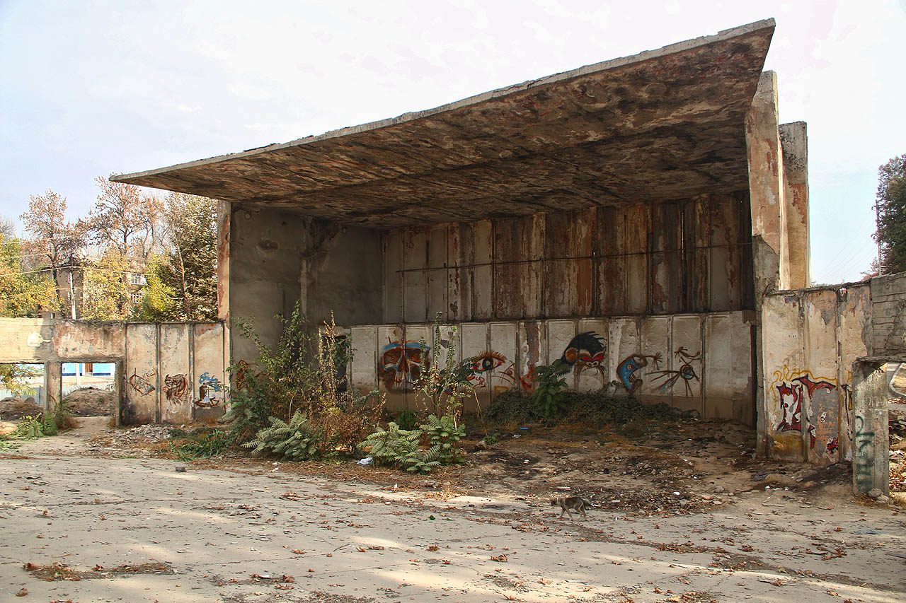 Letní kino v Dušanbe