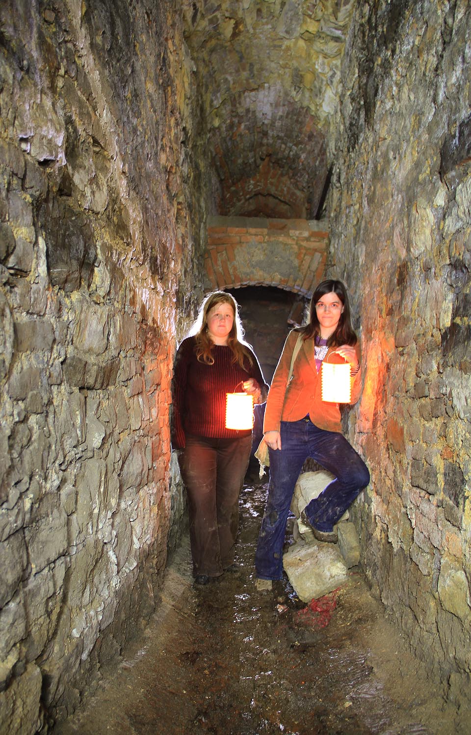 Nachází se tu vhodné místo pro zachycení té hezčí a příjemnější části výpravy.