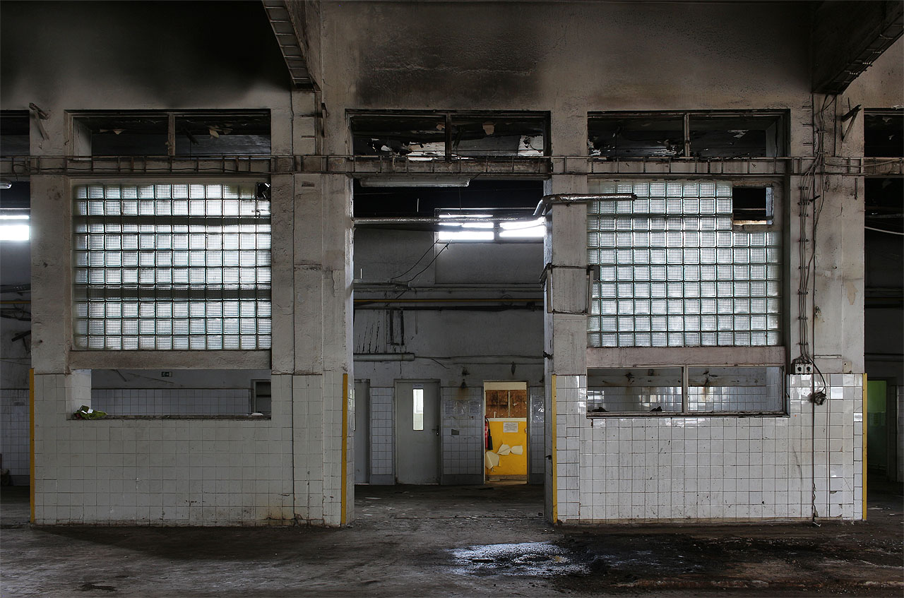 Centrální část areálu. Přesné plány nemáme k dipozici, ale je možné, že právě a jedině tato část areálu pochází už z 2. poloviny 60. let 20. století, jak to odpovídá půdorysným zákresům na katastrálních mapách.