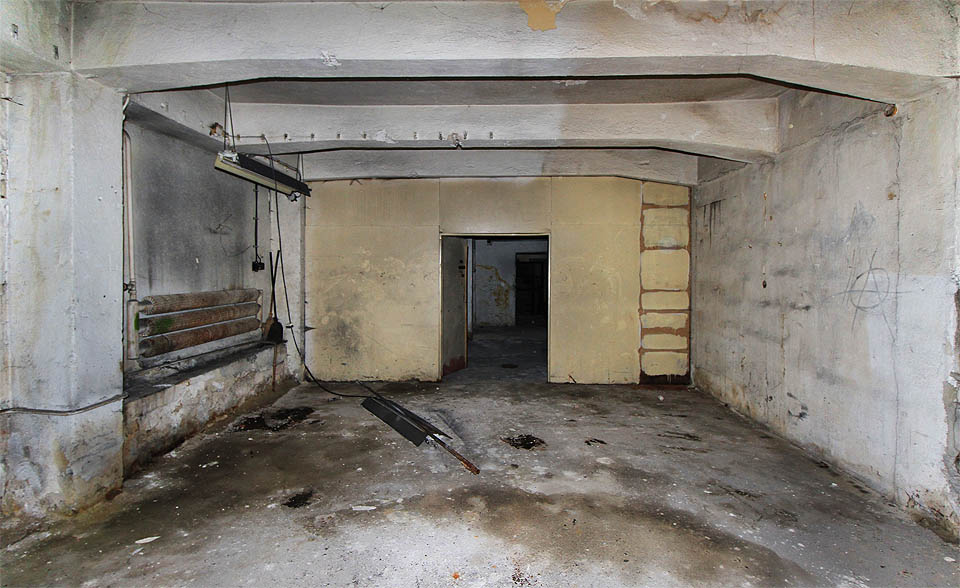 Prázdné místnosti neznámého určení.