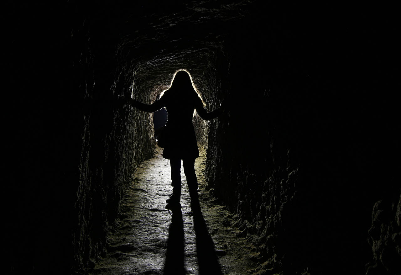 Odvážná školačka už na nás čeká, schovaná před zimou na povrchu v chodbě se stálou teplotou 8 °C.