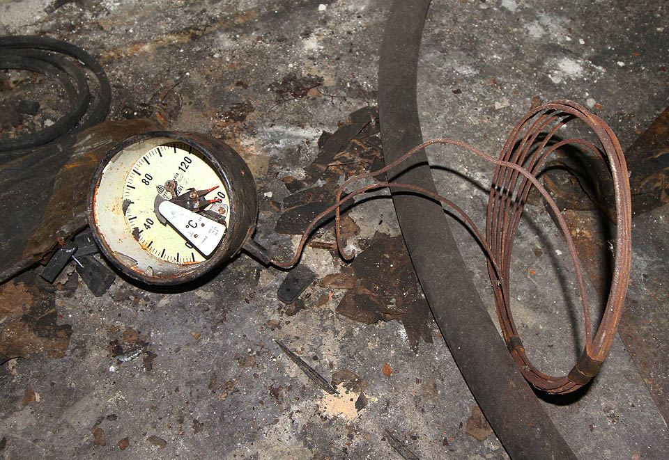 Teploměr pro dieselagregát vyrobila Metra Blansko.