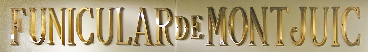 Funicular de Montjuïc.
