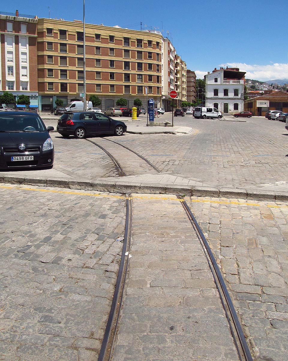 Původní tramvaj v Granadě