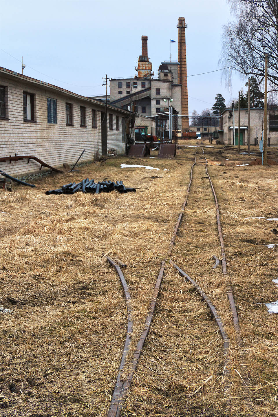 Třeba tahle výhybka vede přímo do věčných lovišť.