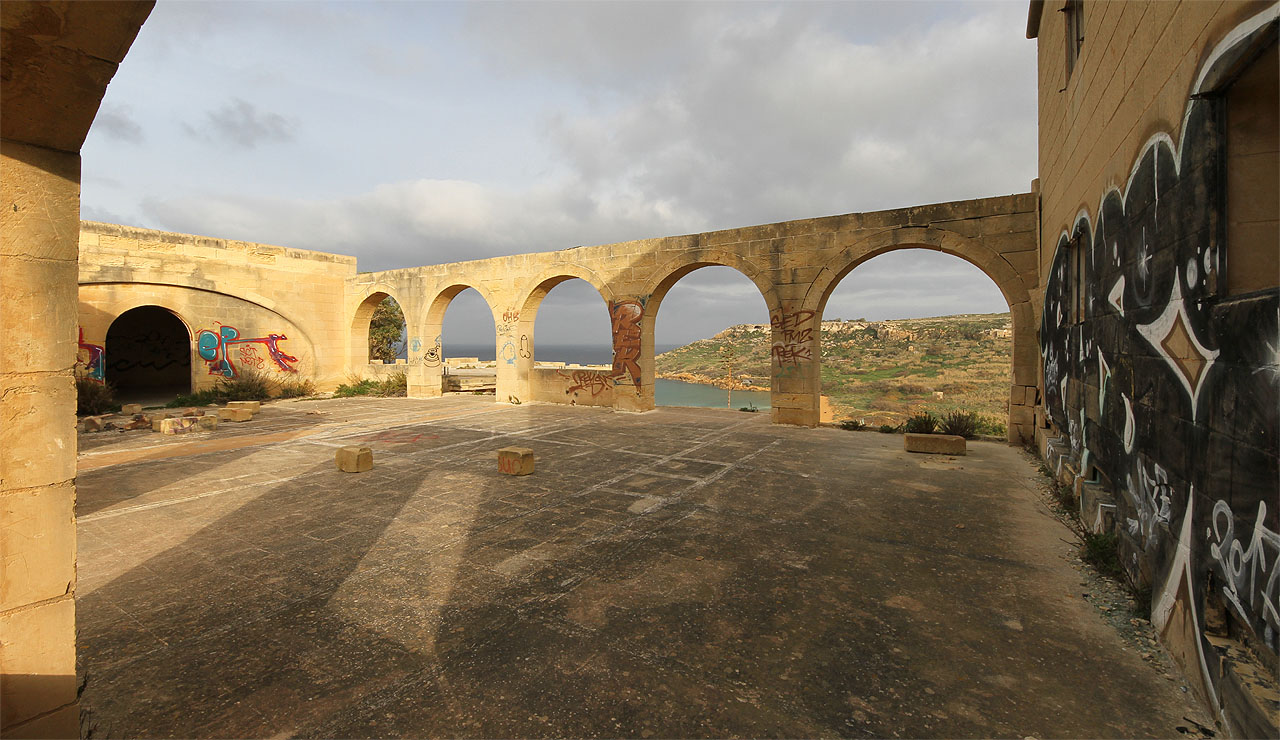 Výhled na moře je odsud fenomenální.