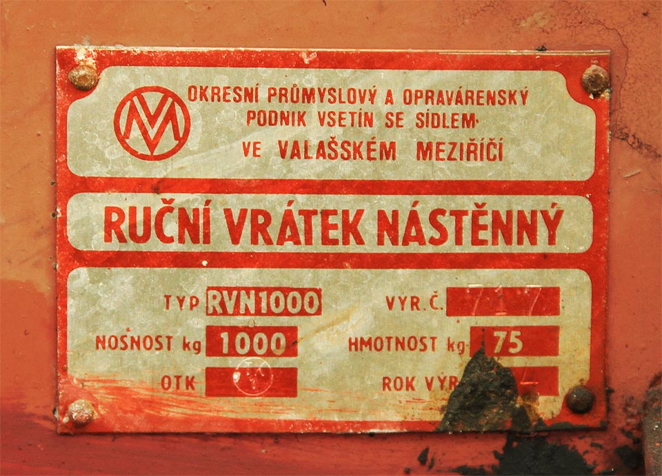 …že byl vyroben ve Valašském Meziříčí.