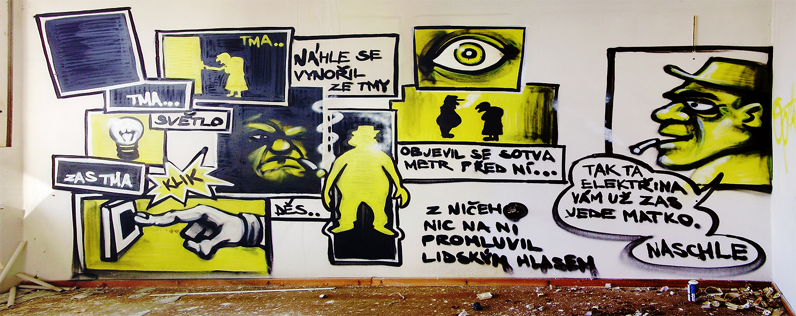 Nezapomenutelný komiks od nepodepsaného umělce.