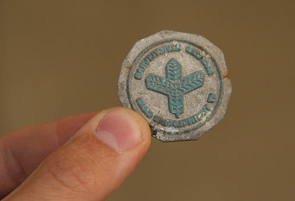 O pár let později tu vyrobili pečeť lesnické fakulty Mendelovy univerzity.