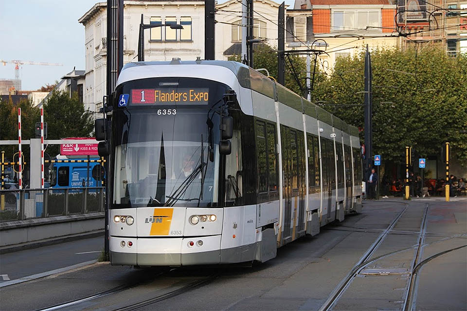 Tramvajová síť v Gentu