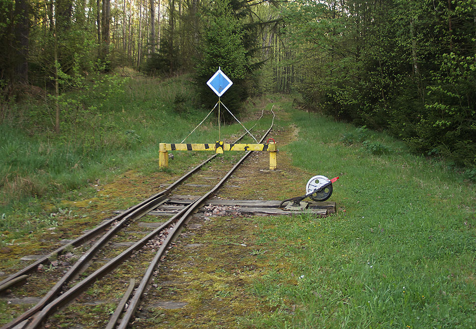 Z Kateřiny vybíhaly další větve dráhy do Vonšova a dále až za Velký Luh, k lomu Suchá jáma a kaolinovým dolům Nová Ves na sever a Pastviny na jihovýchod od stanice.