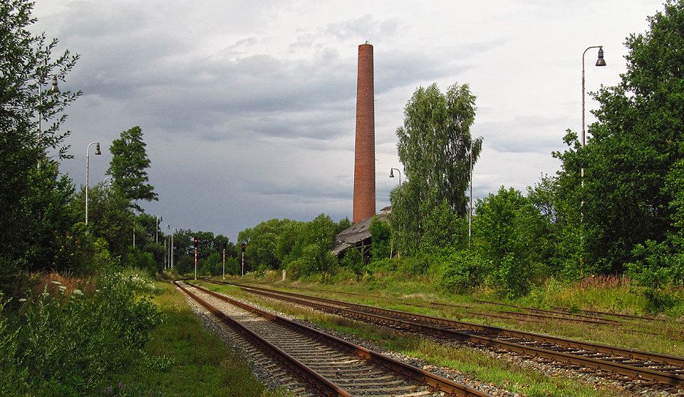 Ještě jeden pohled na vápenku v Čimelicích, resp. v Rakovicích, tentokrát už se zelenou na semaforu.