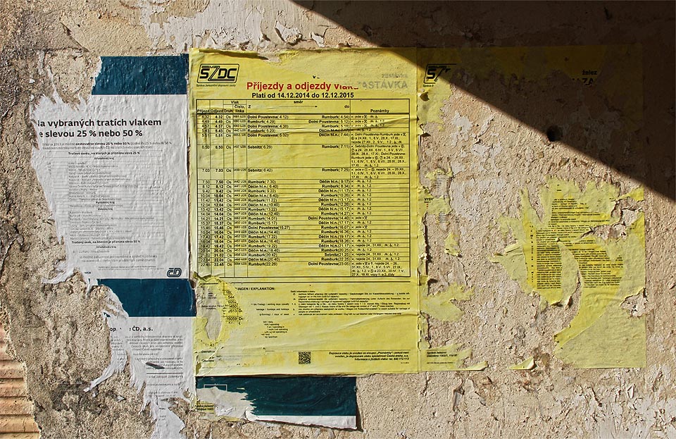 V roce 2015 ukazoval jízdní řád denně 26 vlaků dohromady v obou směrech.