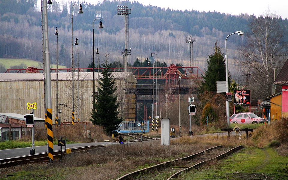 Vlečka Jeseník - strojírny