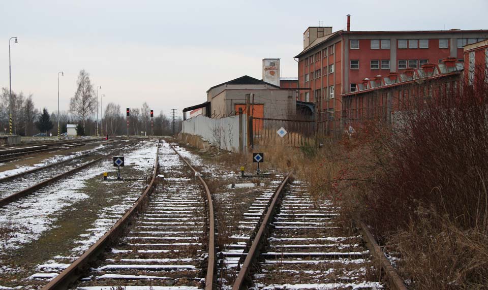 Vlečka Nová Role - porcelánka