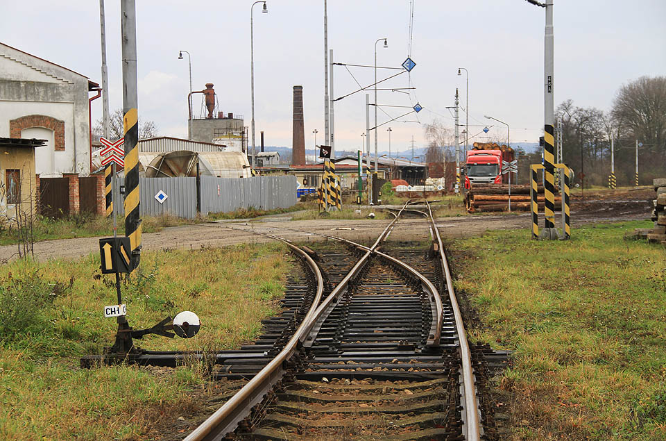 Vlečka Rájec-Jestřebí - chemička