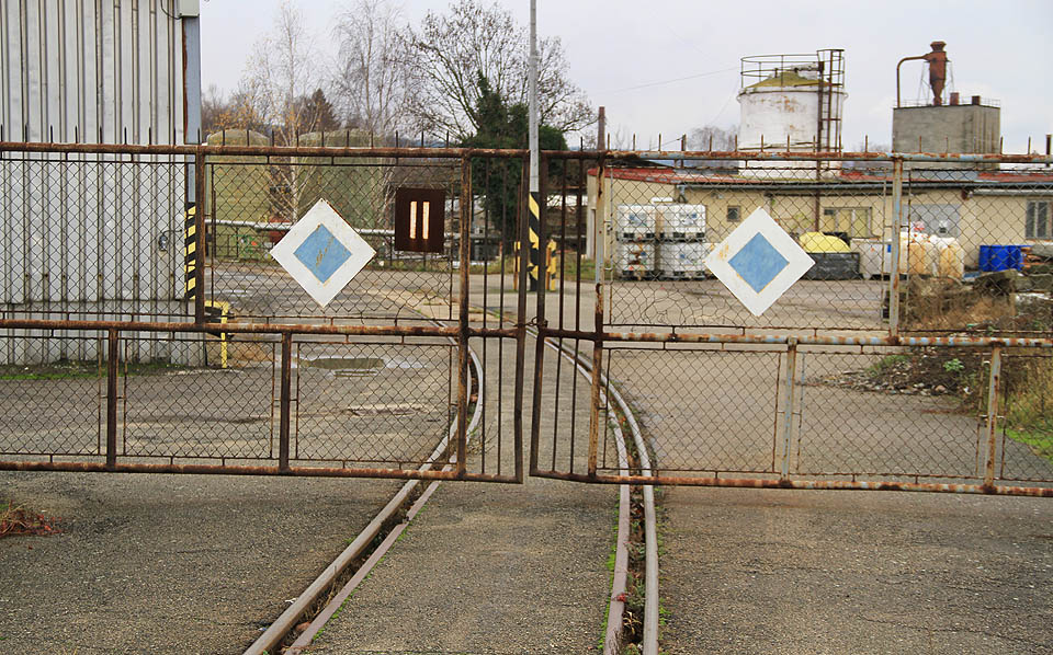 II. větev vlečky je s délkou 200 m nejdelší kolejí vlečky.