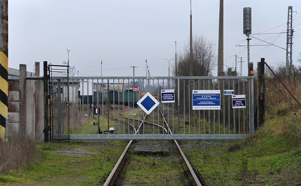 Vlečka Starý Plzenec - TSS