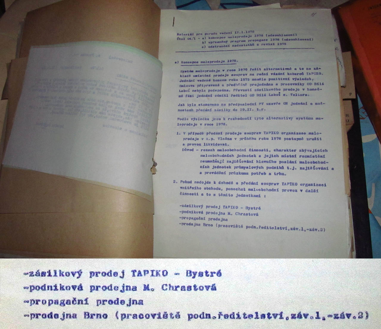 V Bytrém byl 5. a v Moravské Chrastové 3. závod Vlněny. V Bytrém byl 5. a v Moravské Chrastové 3. závod Vlněny.