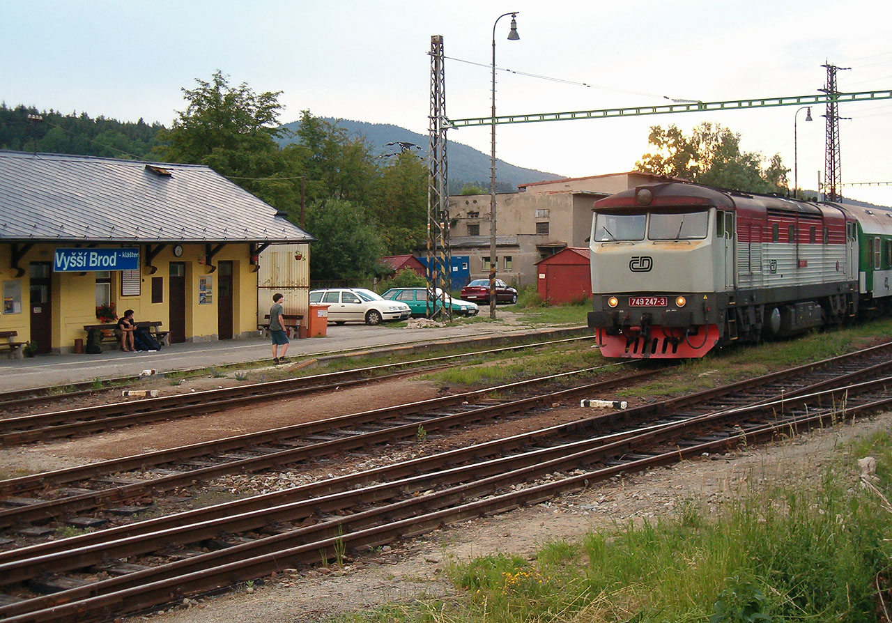 Vyšší Brod klášter (žst)