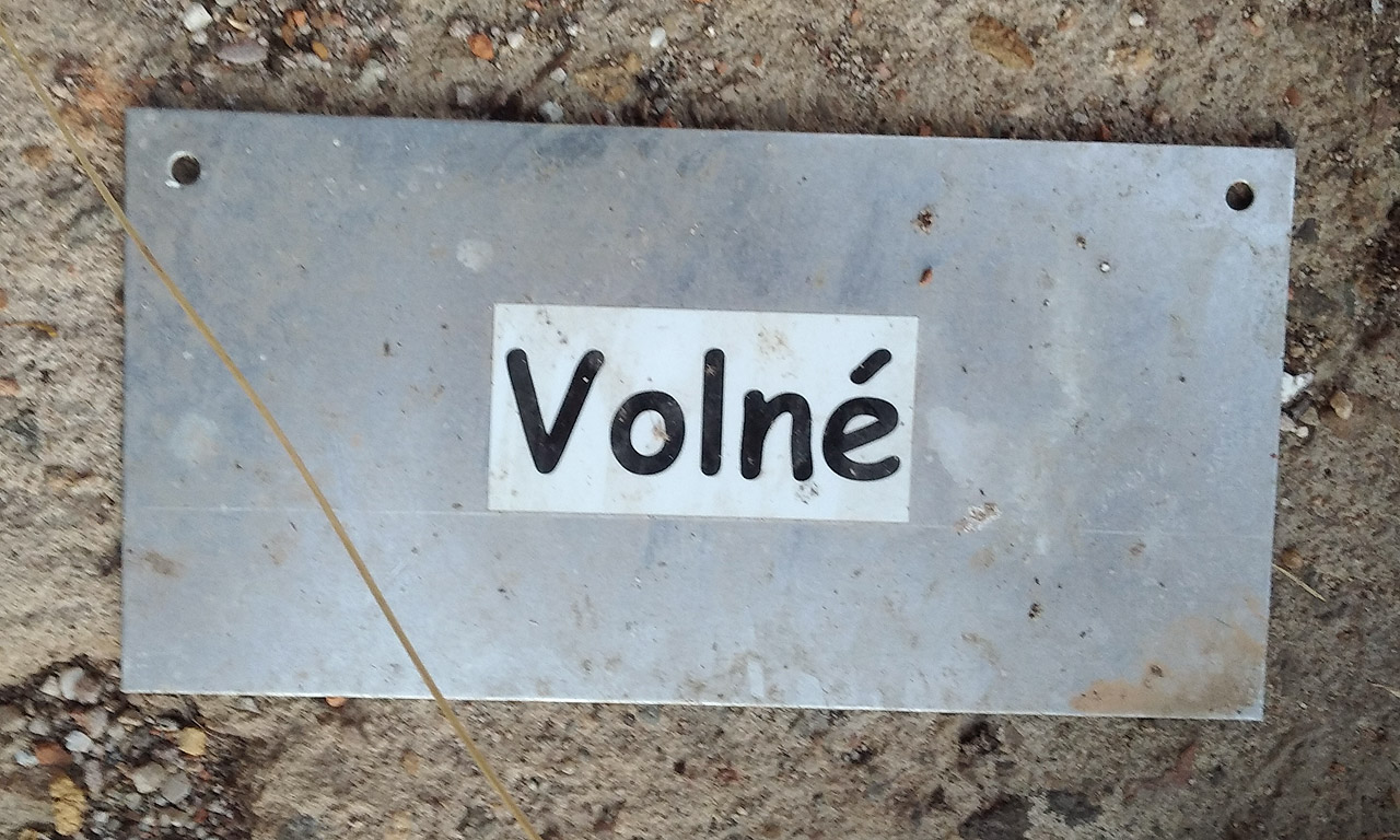 Je to tu poměrně volné.