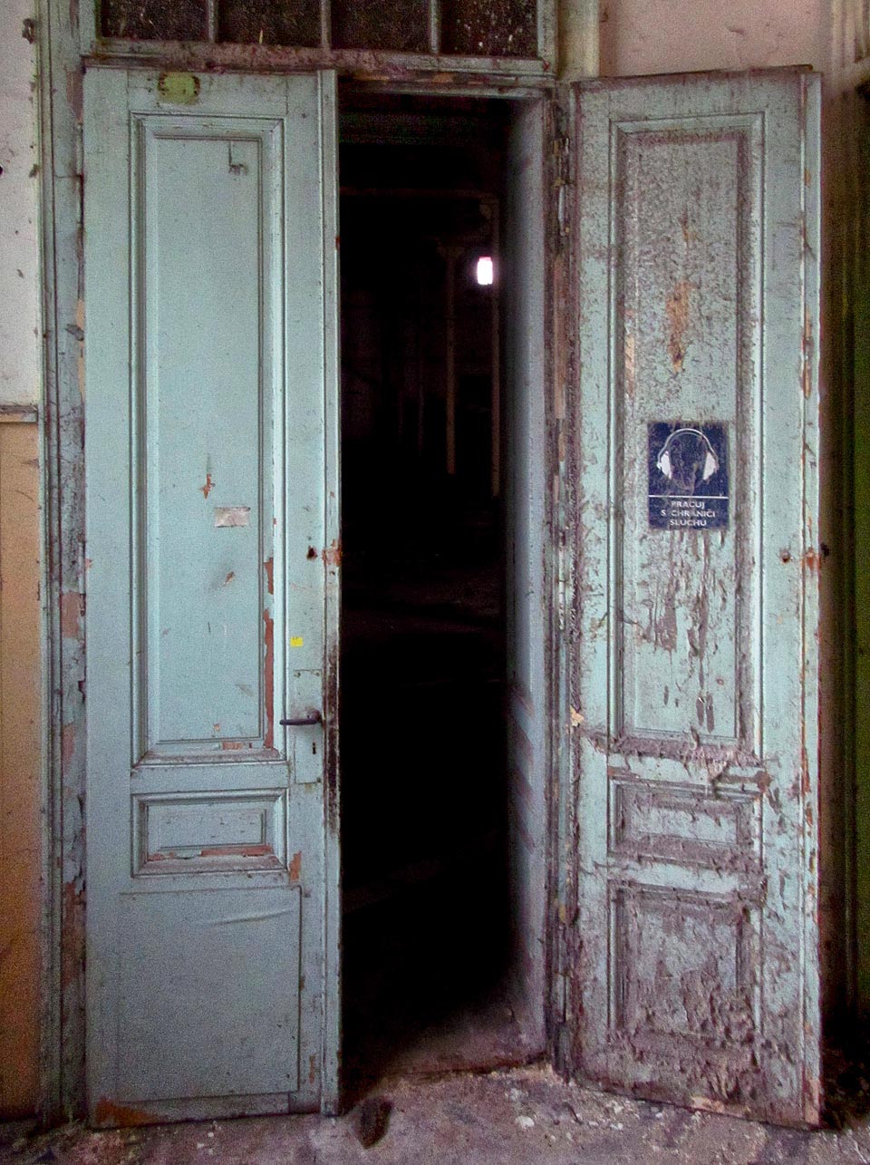 Přestože je jasný den, nahání průzkum některých částí opuštěné továrny strach.